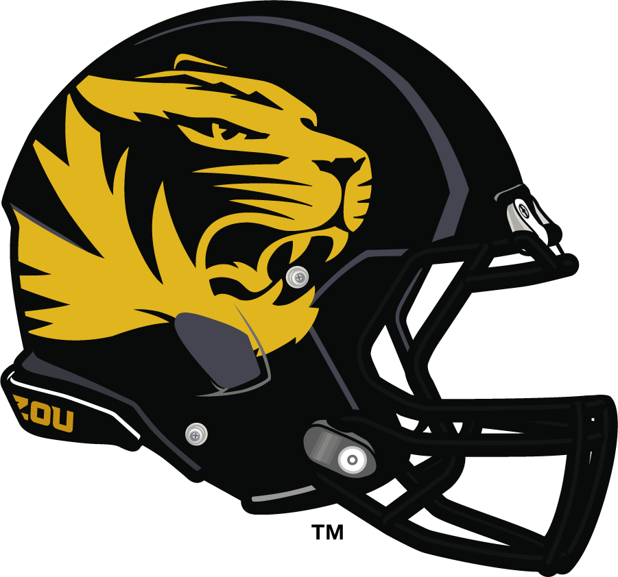 Missouri Tigers 2016-2017 Helmet Logo v2 diy DTF decal sticker